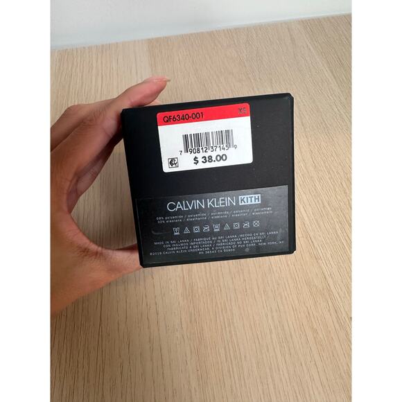 KITH x Calvin Klein Black Thong - Size XS - New - Picture 3 of 3